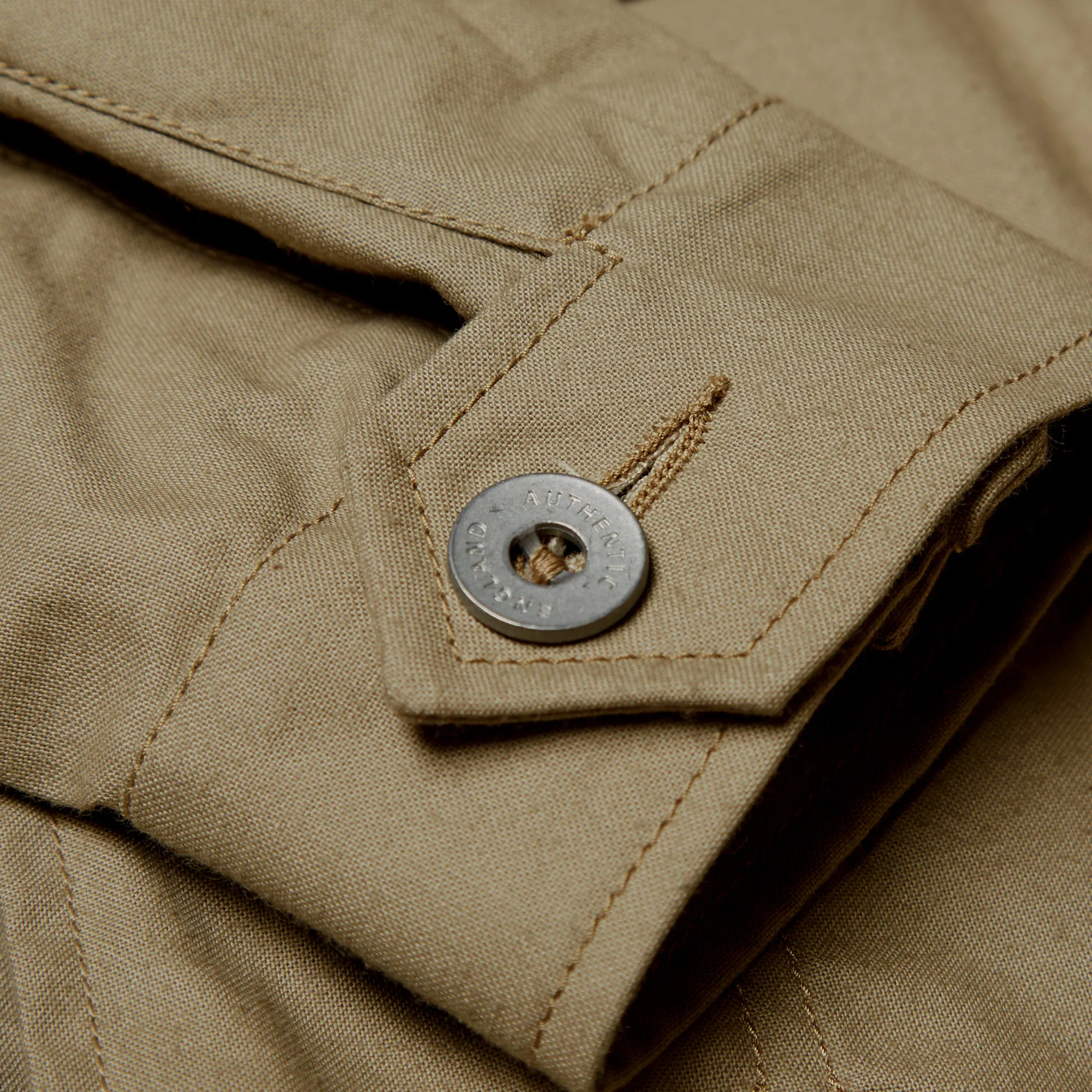 Nigel Cabourn Cropped CWP Jacket Stone