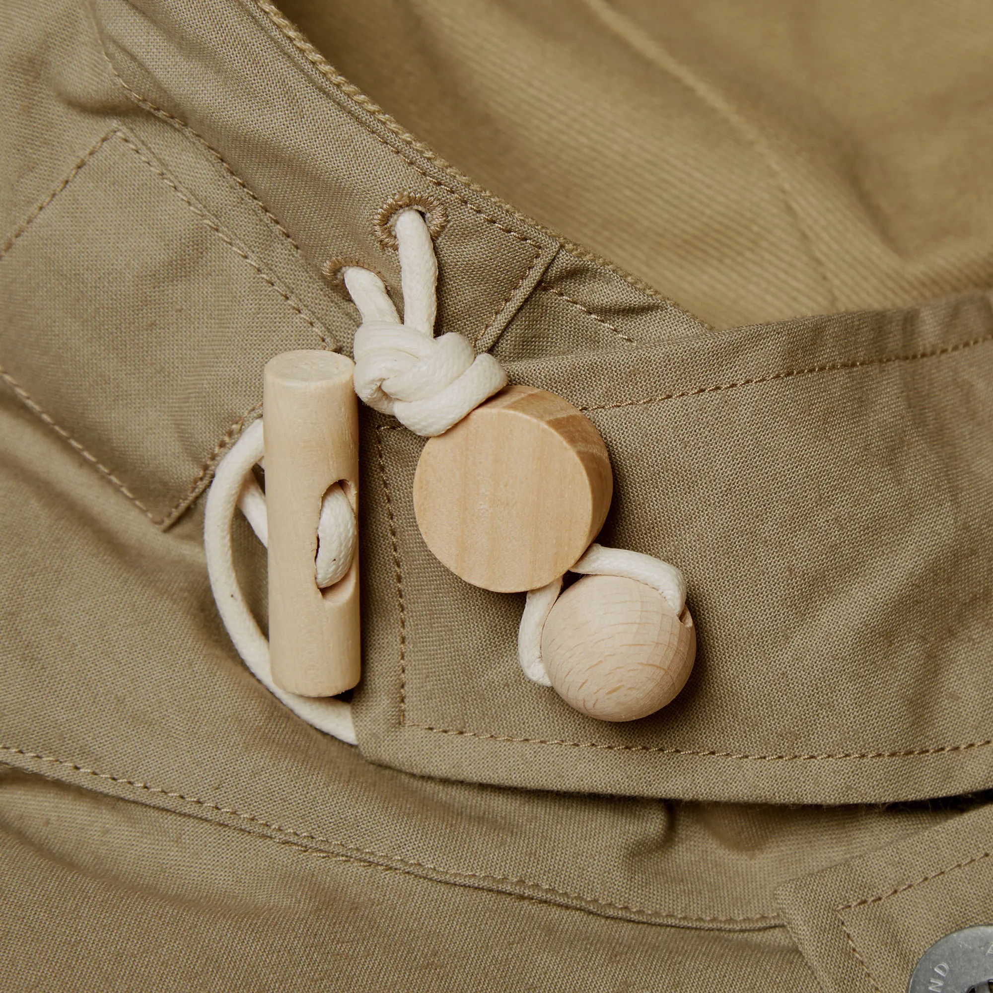 Nigel Cabourn Cropped CWP Jacket Stone