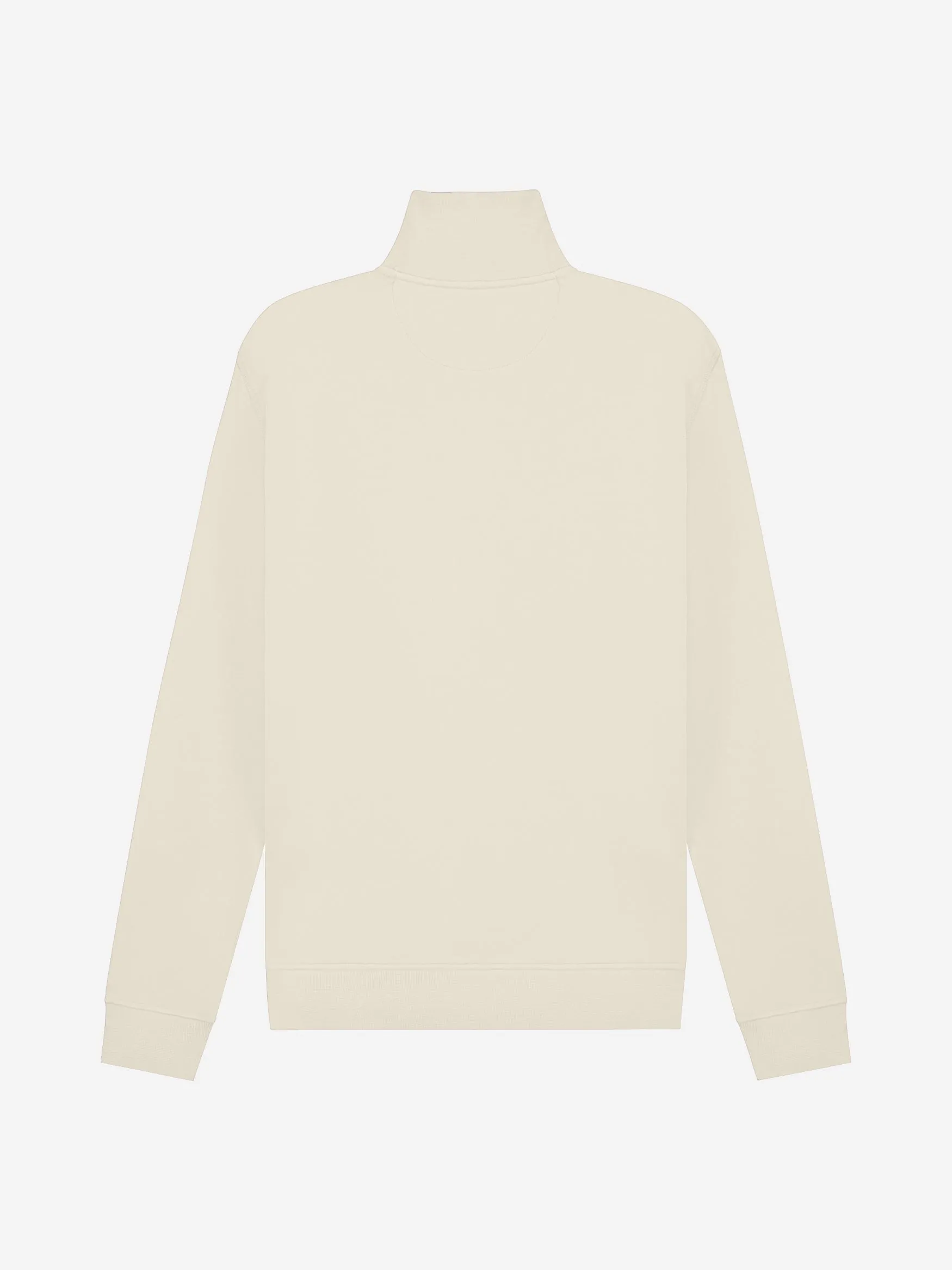 Off White Diamond Sweater Half-Zip