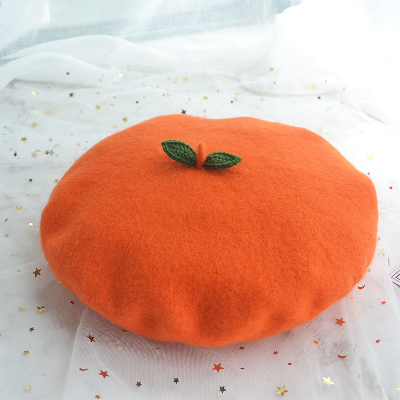 Orange Beret by51019 - Shop 'AN ORANGE' for the perfect orange beret