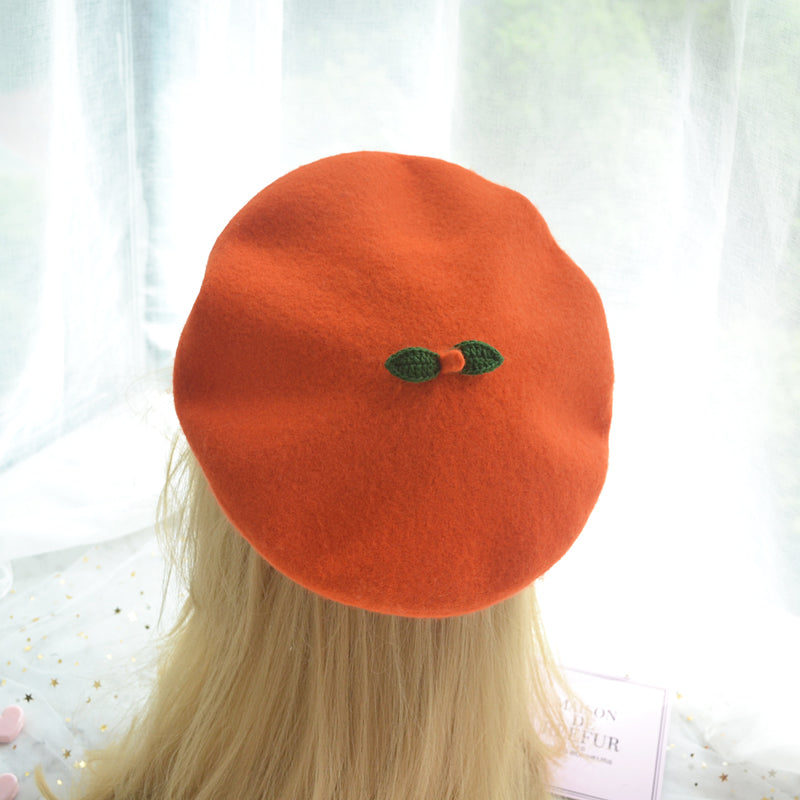 Orange Beret by51019 - Shop 'AN ORANGE' for the perfect orange beret