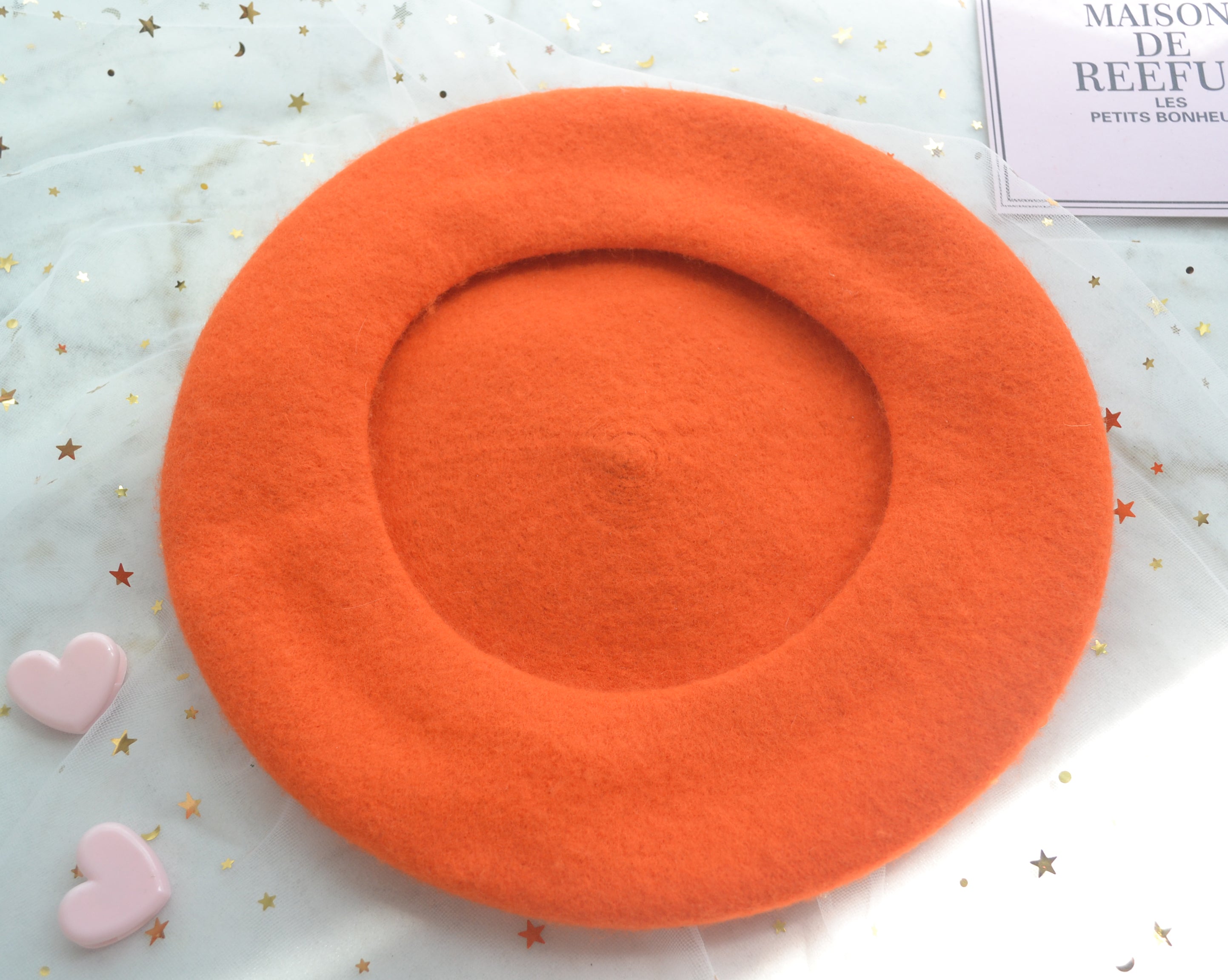 Orange Beret by51019 - Shop 'AN ORANGE' for the perfect orange beret