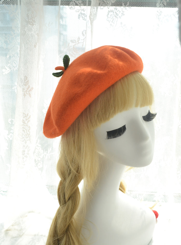 Orange Beret by51019 - Shop 'AN ORANGE' for the perfect orange beret