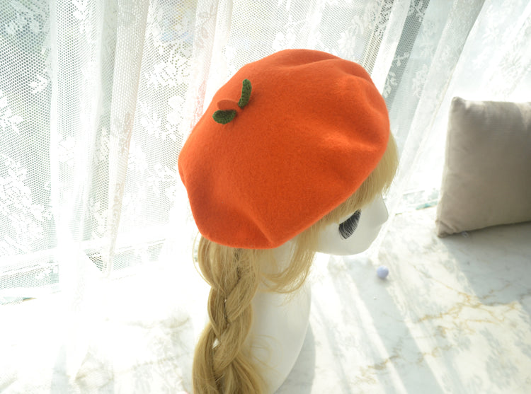 Orange Beret by51019 - Shop 'AN ORANGE' for the perfect orange beret