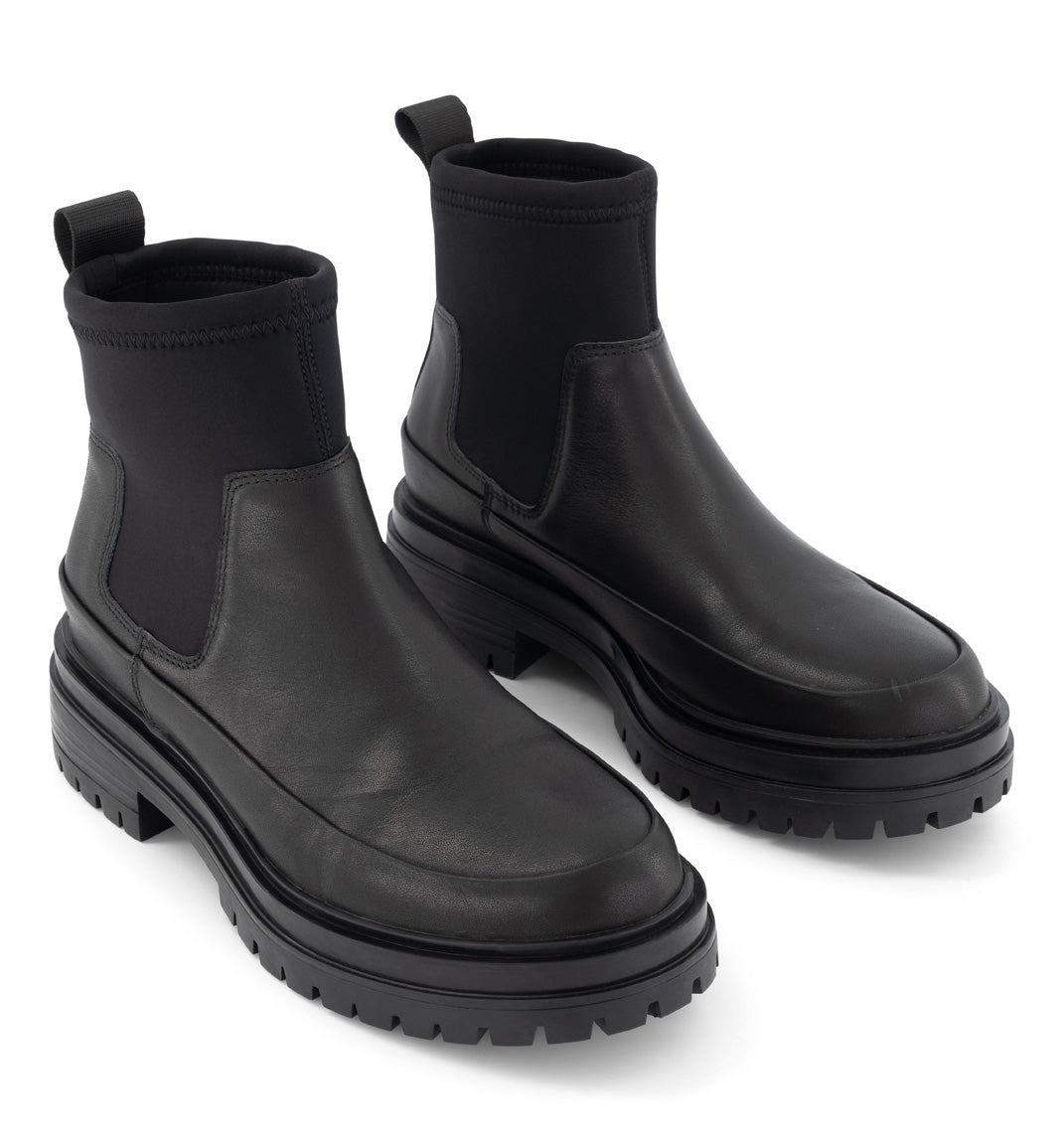 Orion Skies Black Leather Boot