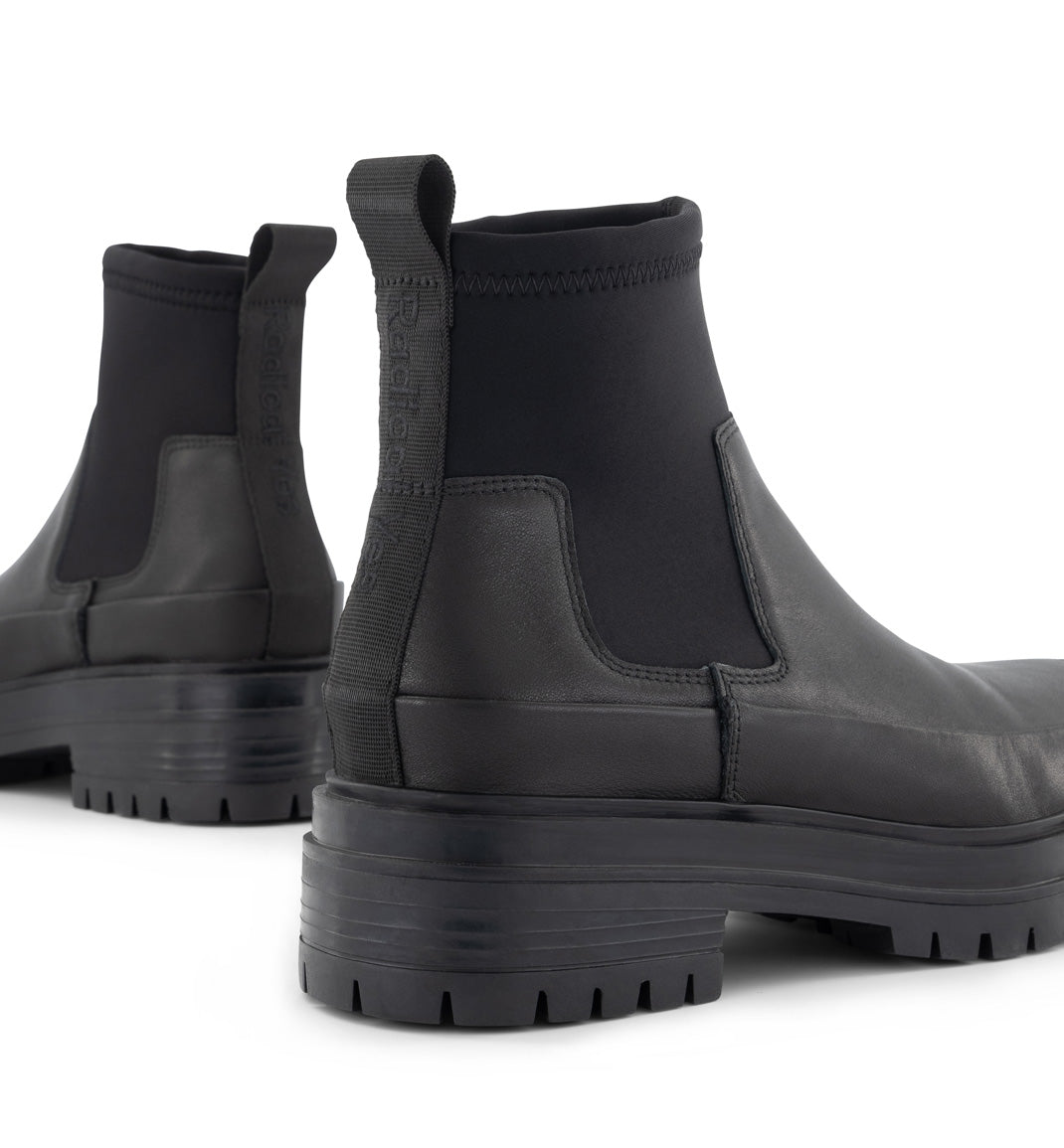 Orion Skies Black Leather Boot