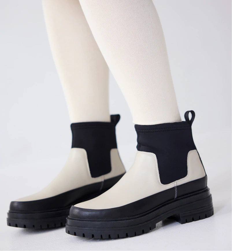 Orion Skies Leather Boot - Milk | Top Quality, Durable and Stylish Boots with Fast Shipping.