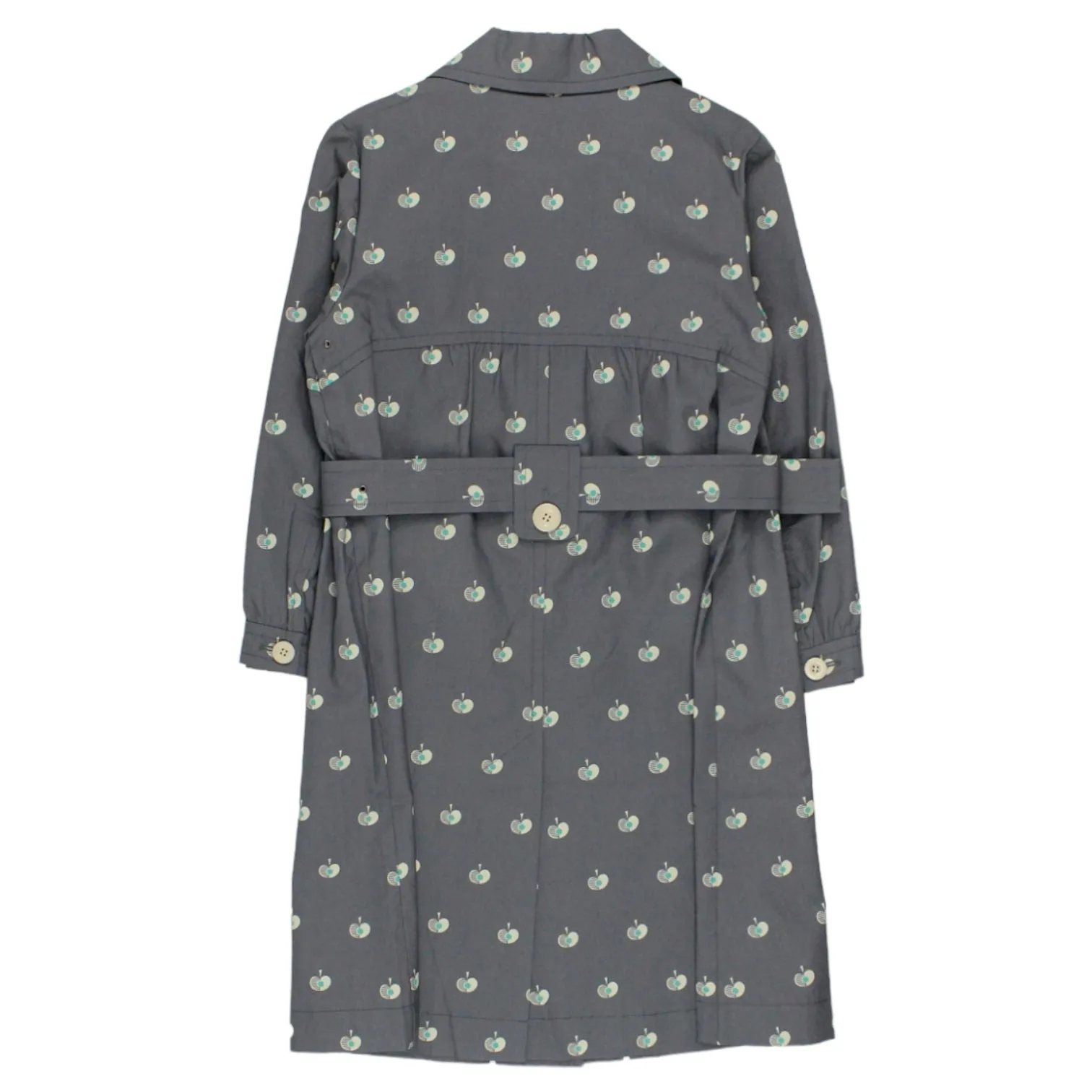 Orla Kiely Grey Apricot Dot Coat