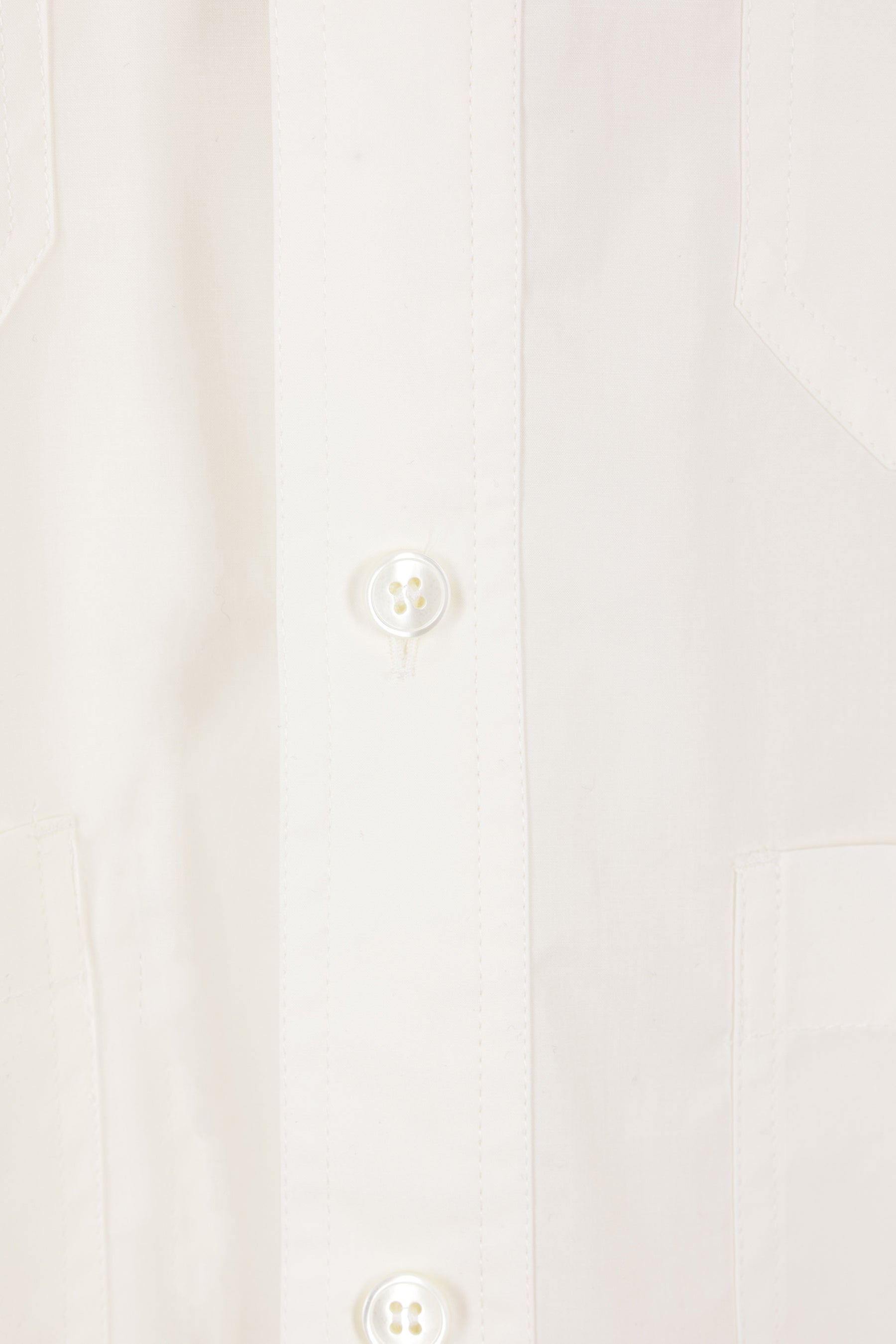 oversized shirt with numeric logo embroidery in poplin material