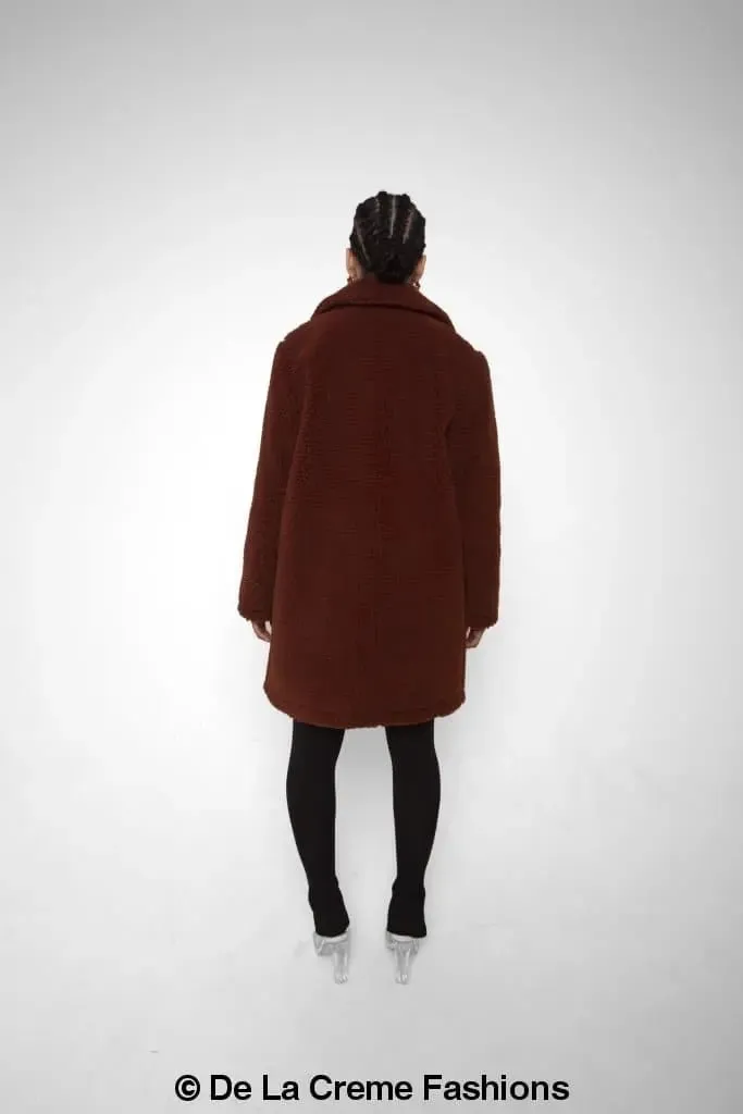 Oversized Teddy Coat Jacqueline