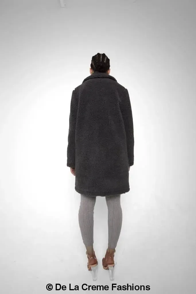 Oversized Teddy Coat Jacqueline