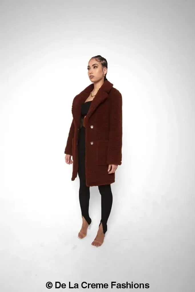 Oversized Teddy Coat Jacqueline