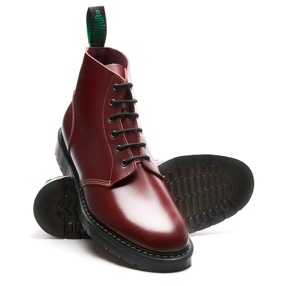 Oxblood Leather Boot - Astronaut Collection by Solovair (6 Eyelet)