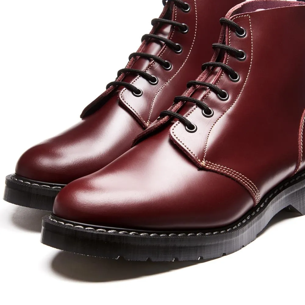 Oxblood Leather Boot - Astronaut Collection by Solovair (6 Eyelet)