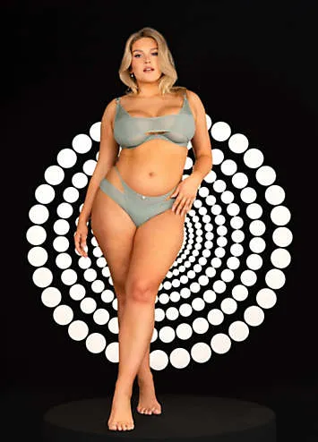 Peep Show Brazilian Briefs by Scantilly by Curvy Kate at Look Again