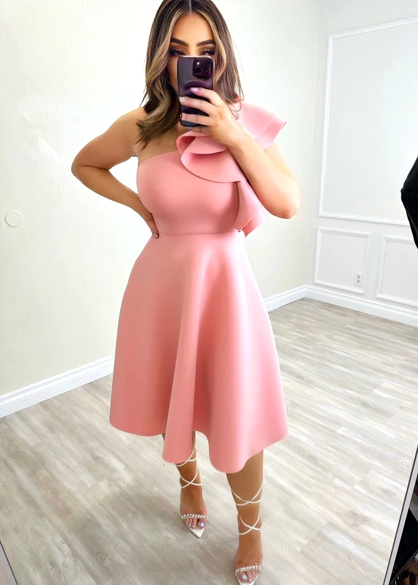 Perfect Pink Day Dress - Shop Now