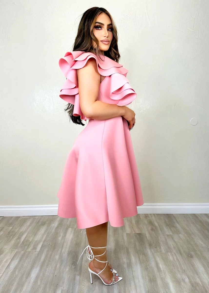 Perfect Pink Day Dress - Shop Now