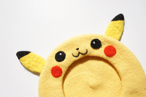 Pikachu Pokemon Yellow Beret - BY51023 | Top Google SEO Result