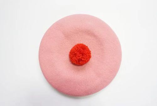 Pink Love Beret - BY51027