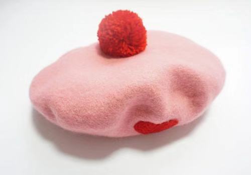 Pink Love Beret - BY51027