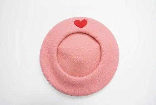 Pink Love Beret - BY51027