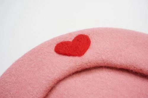 Pink Love Beret - BY51027