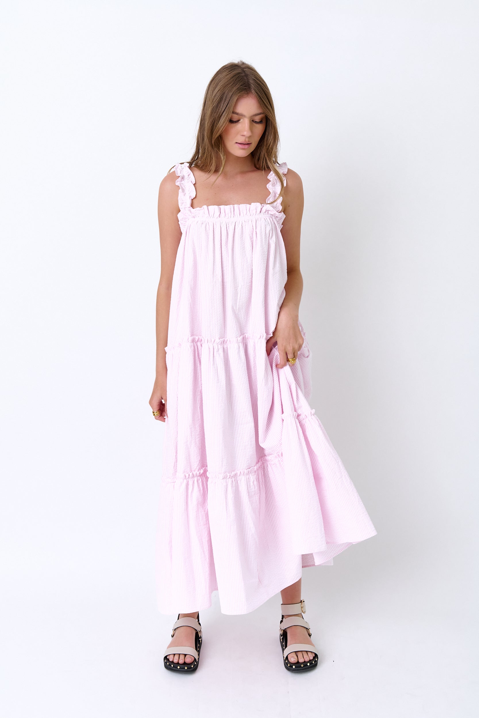 Pink Stripe ELLAS Dress