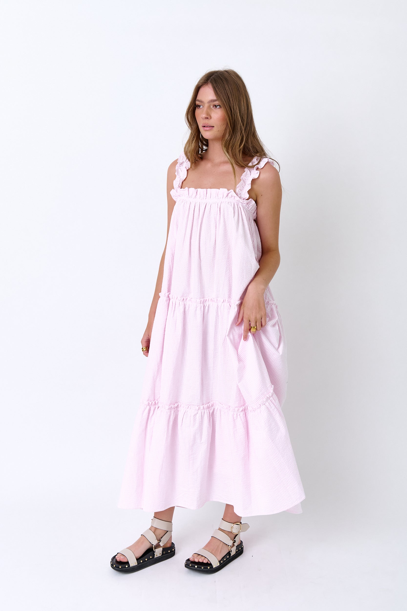 Pink Stripe ELLAS Dress