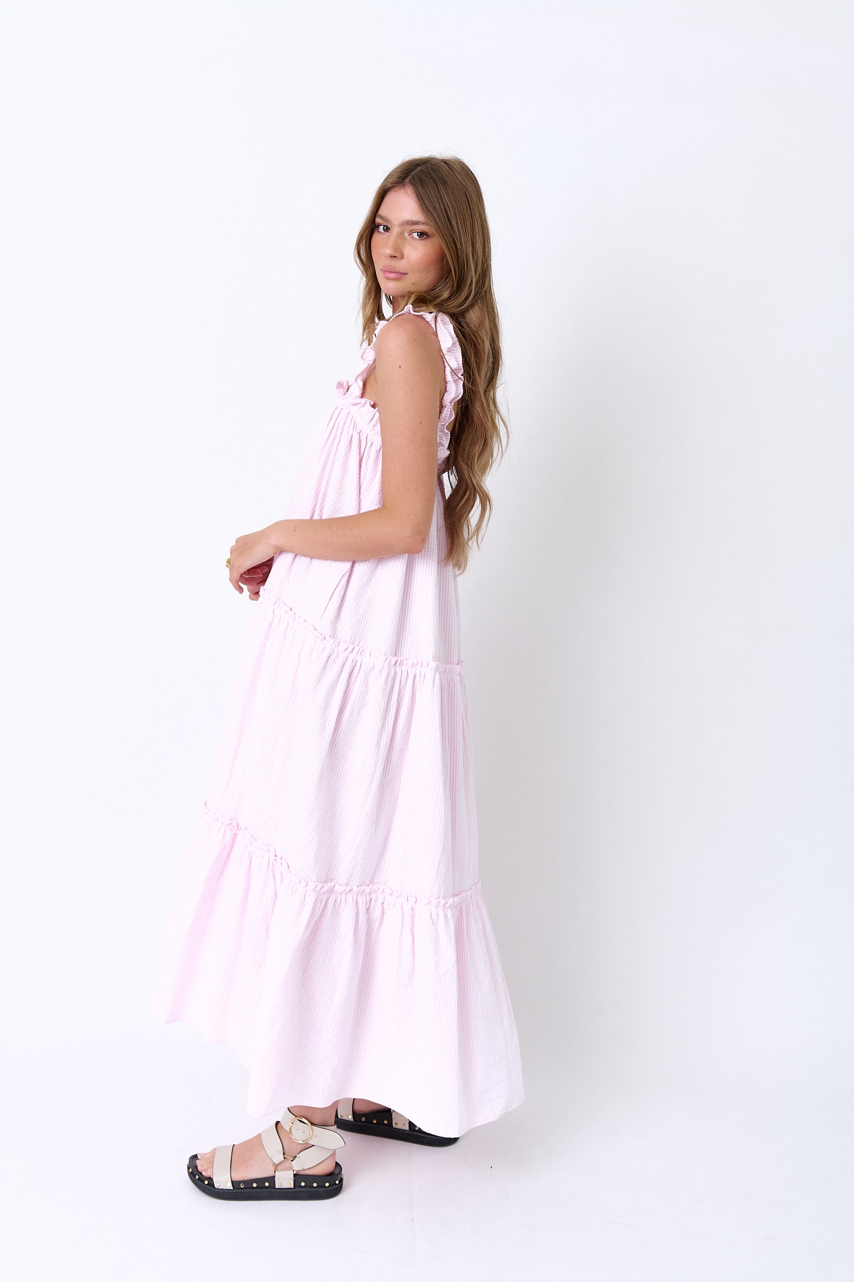 Pink Stripe ELLAS Dress