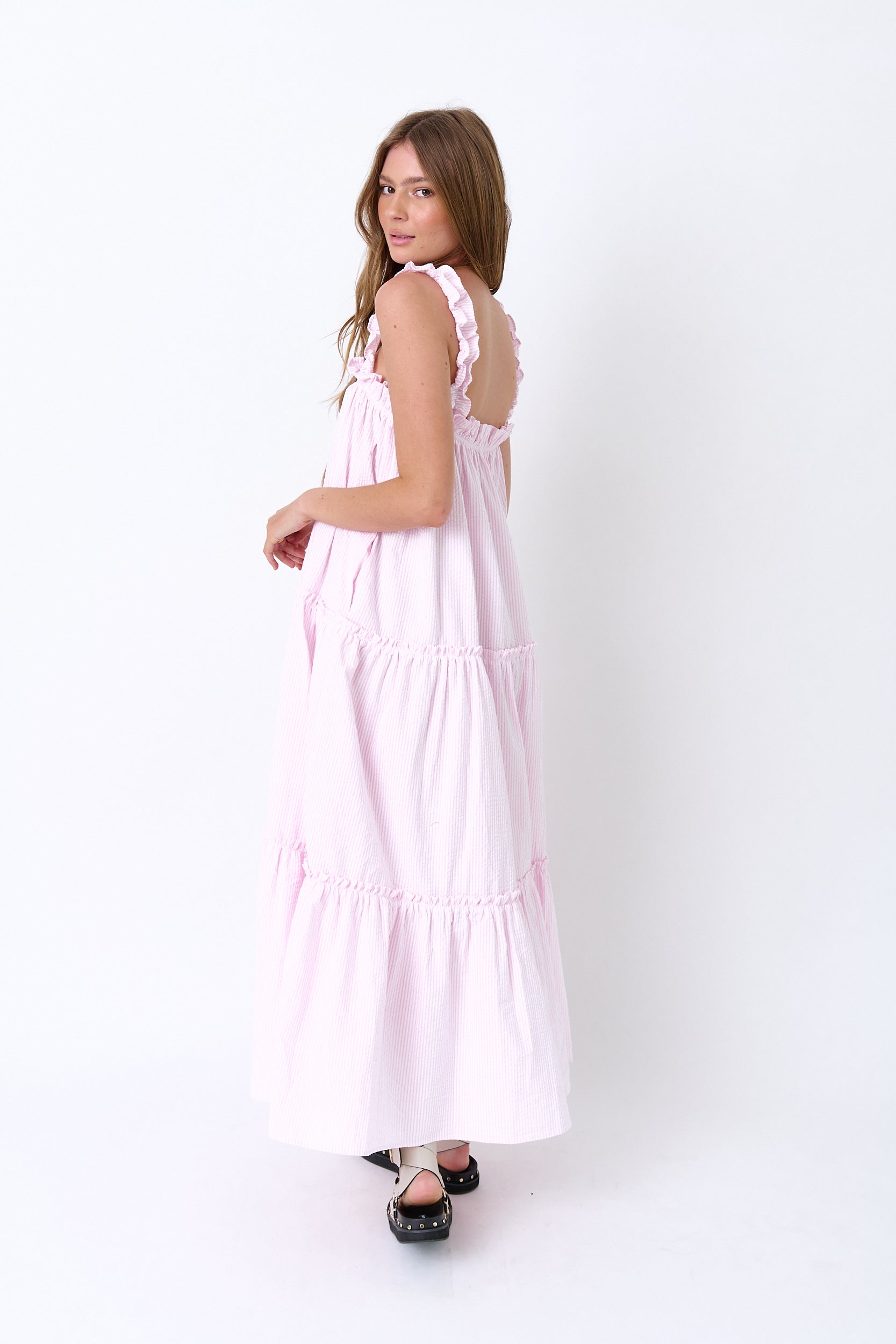 Pink Stripe ELLAS Dress