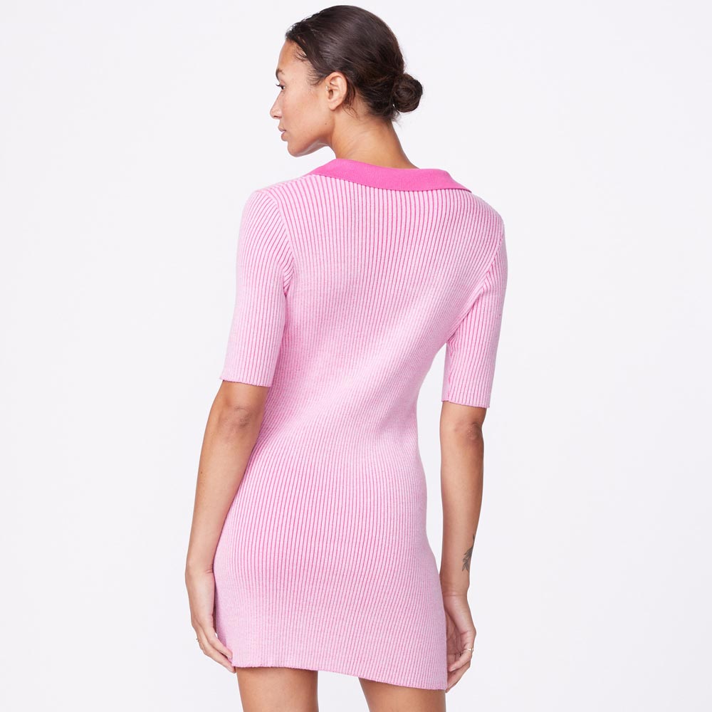 Polo Sweater Dress would be more SEO friendly if rewritten as Women's Polo Sweater Dress.