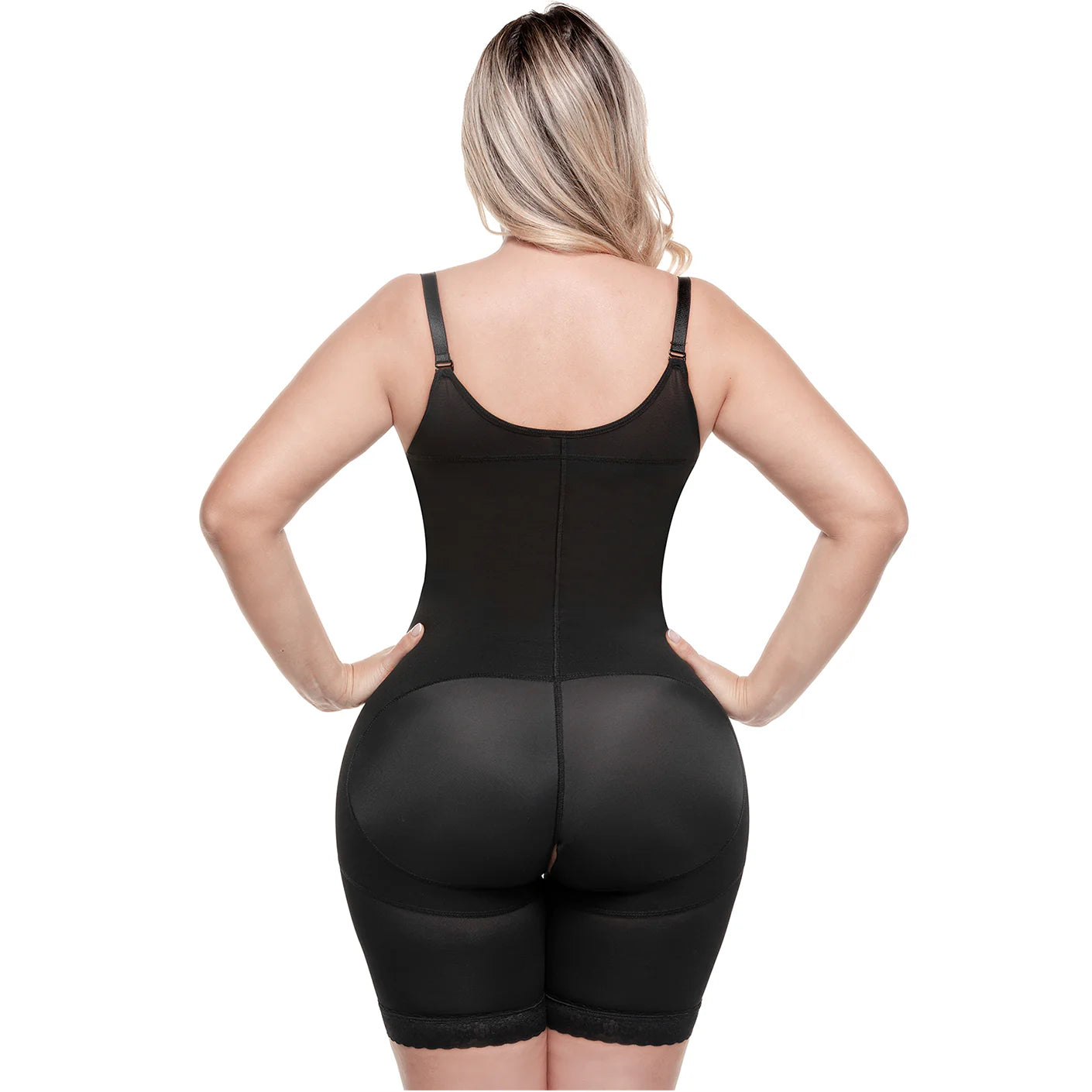 Postpartum Post Surgery Compression Garment | Tummy Control Butt Lifter Body Shaper | Daily Use Open Bust Shapewear