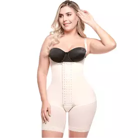 Postpartum Post Surgery Compression Garment | Tummy Control Butt Lifter Body Shaper | Daily Use Open Bust Shapewear