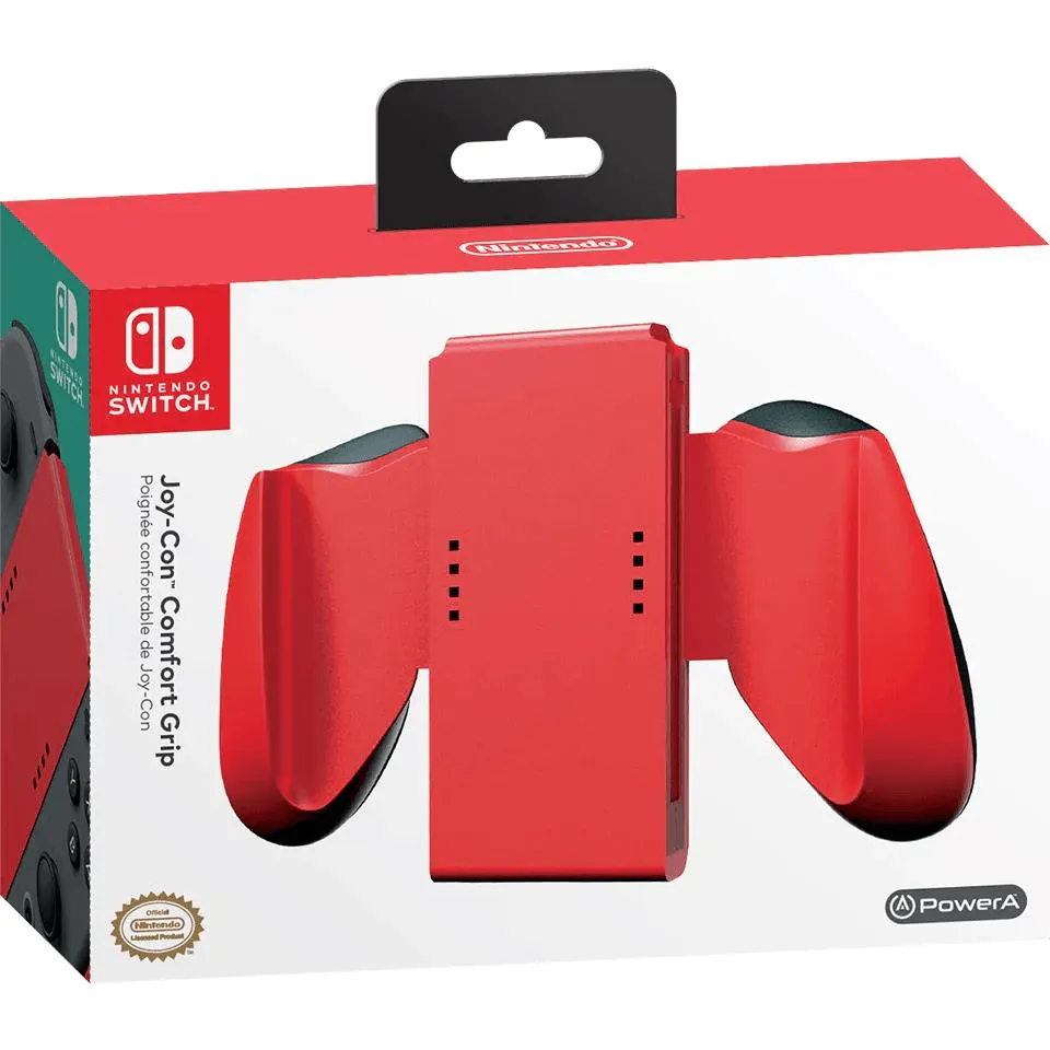 PowerA Comfort Grip for Nintendo Switch Red