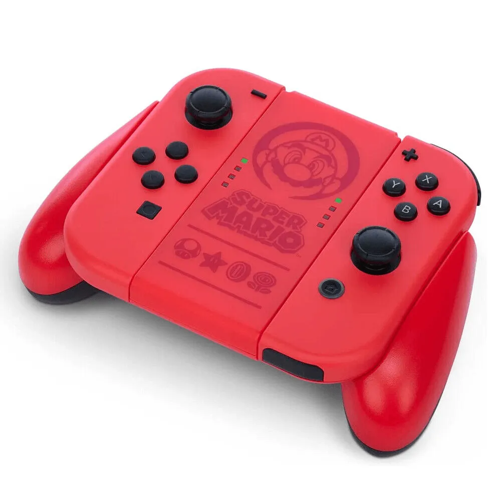 PowerA Comfort Grip for Nintendo Switch Super Mario Red