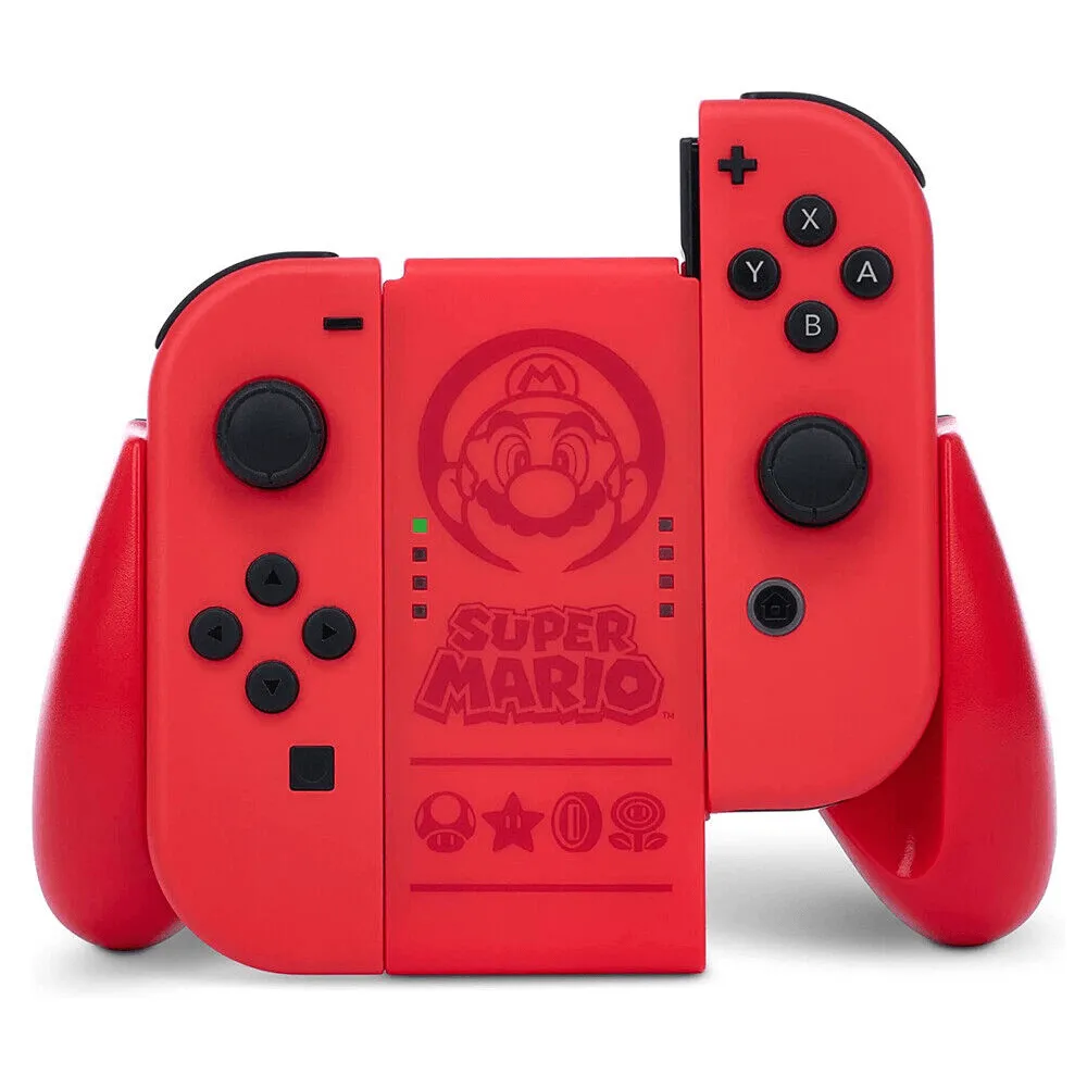 PowerA Comfort Grip for Nintendo Switch Super Mario Red