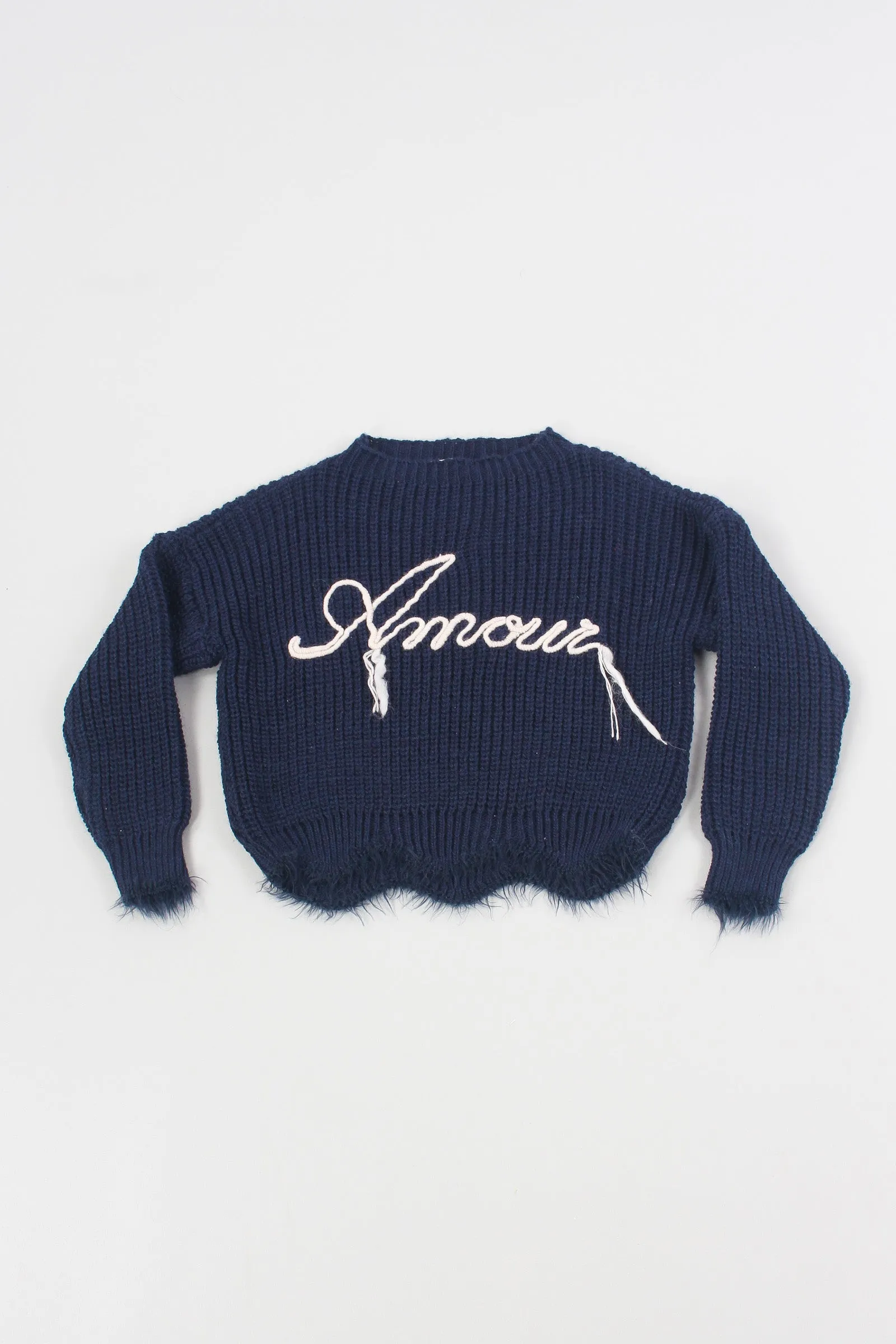 Embroidered Amour Crop Top