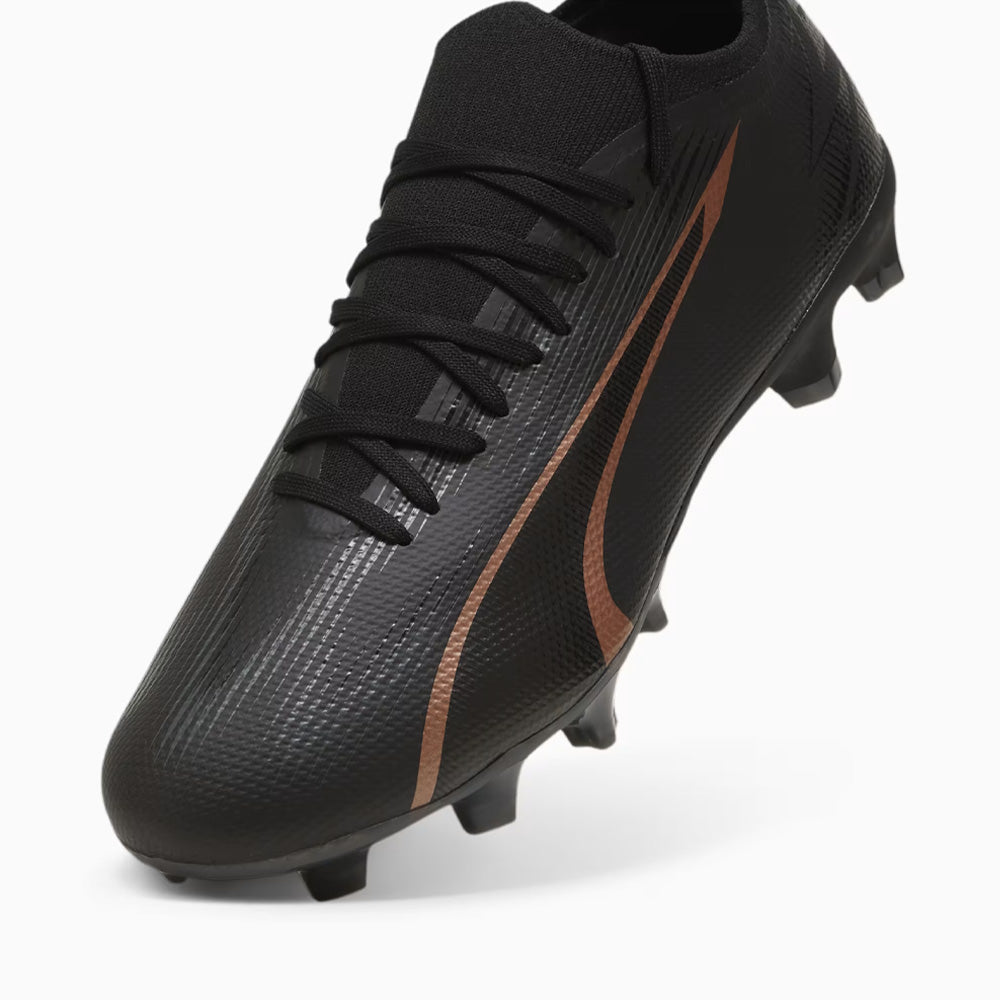 Puma Ultra Match Football Boots - Black/Copper Rose