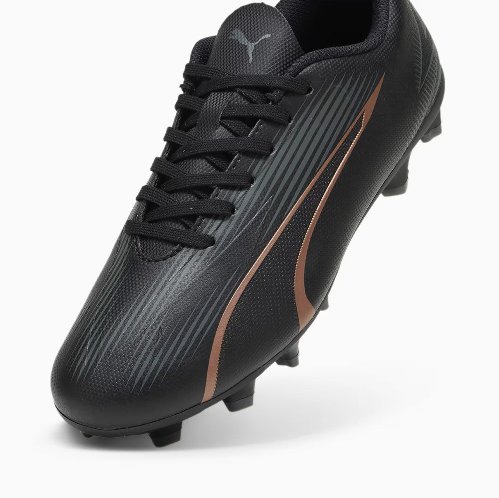 Puma Ultra Play Junior Football Boots - Black/Copper Rose