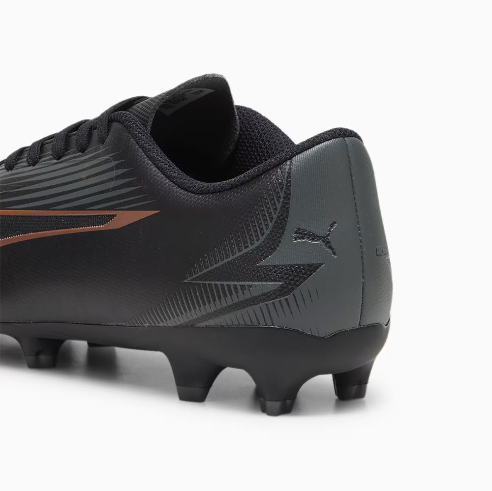 Puma Ultra Play Junior Football Boots - Black/Copper Rose