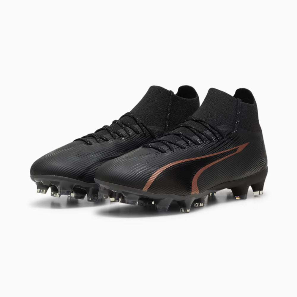 Puma Ultra Pro Football Boots - Black/Copper Rose (FG/AG)