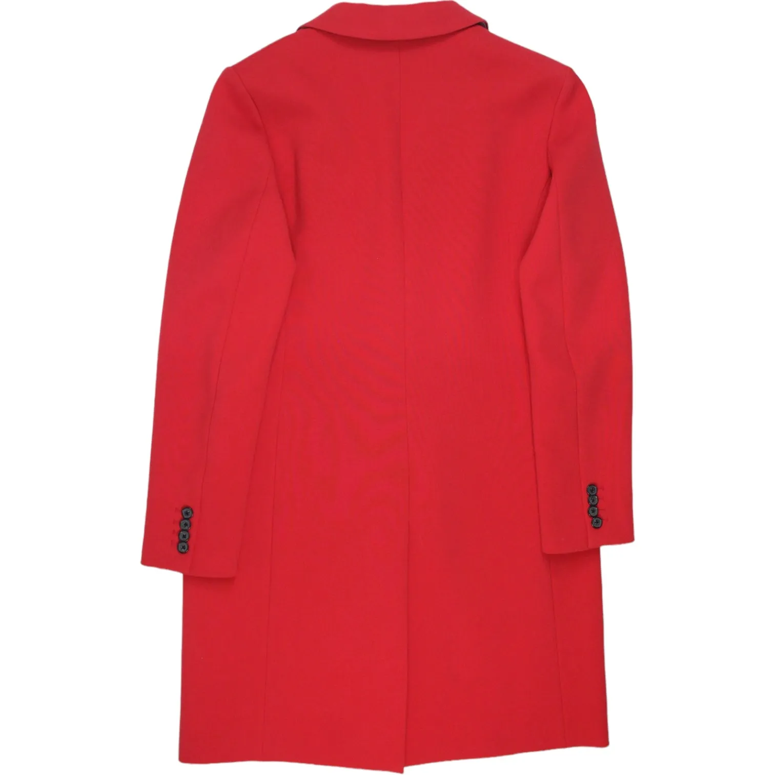 Red Fitted Single Breasted Hobbs Coat