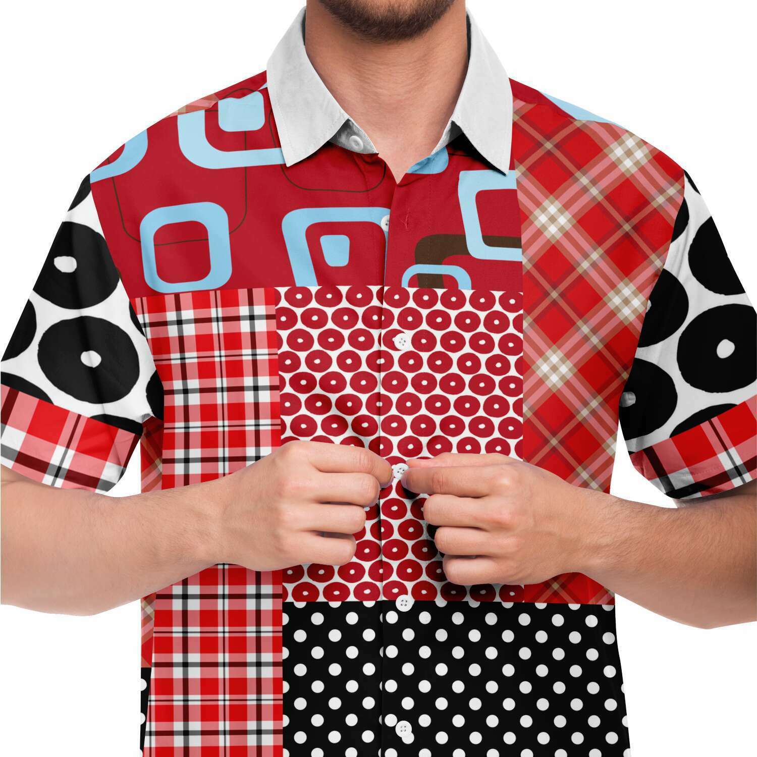 Red Pacific Palisades Button Down Shirt - Buy now!