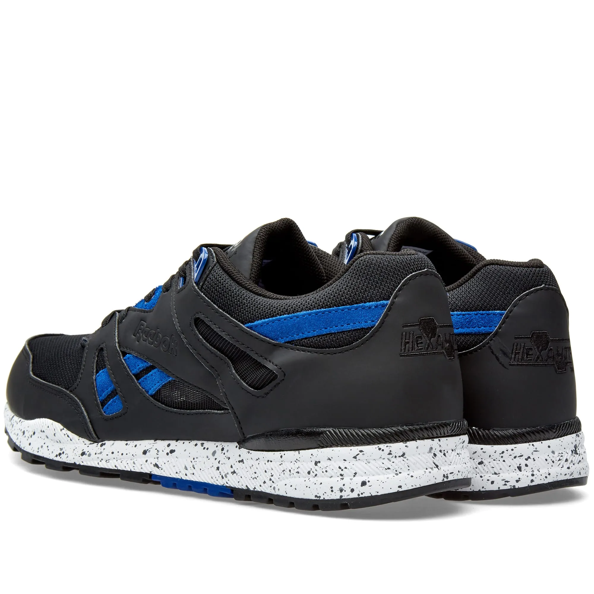 Reebok x Atmos Ventilator CNBlack, Collegiate Royal & Grey - Collaboration Sneakers