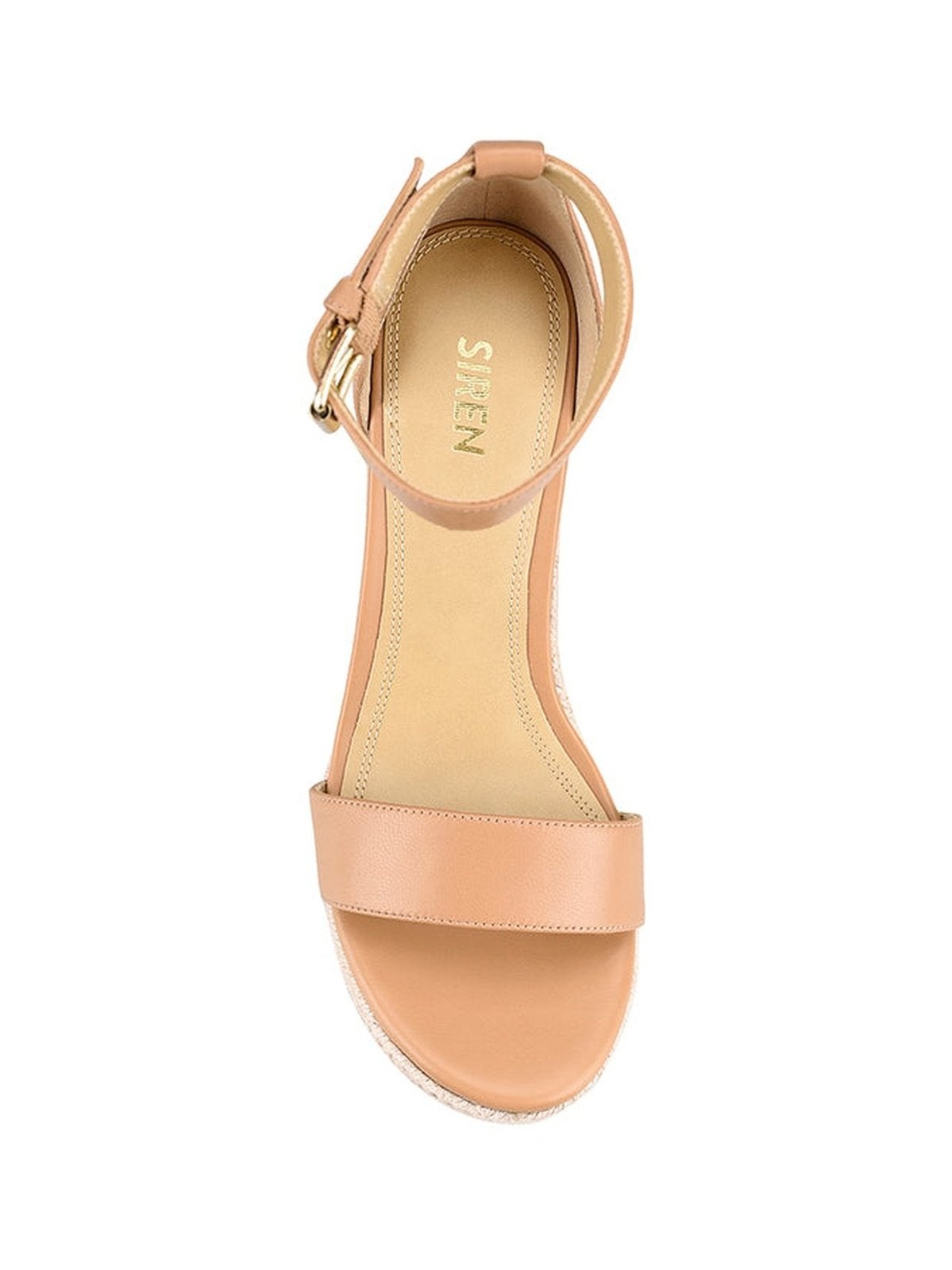 Reign II Wedge Sandals, Soft Tan Leather