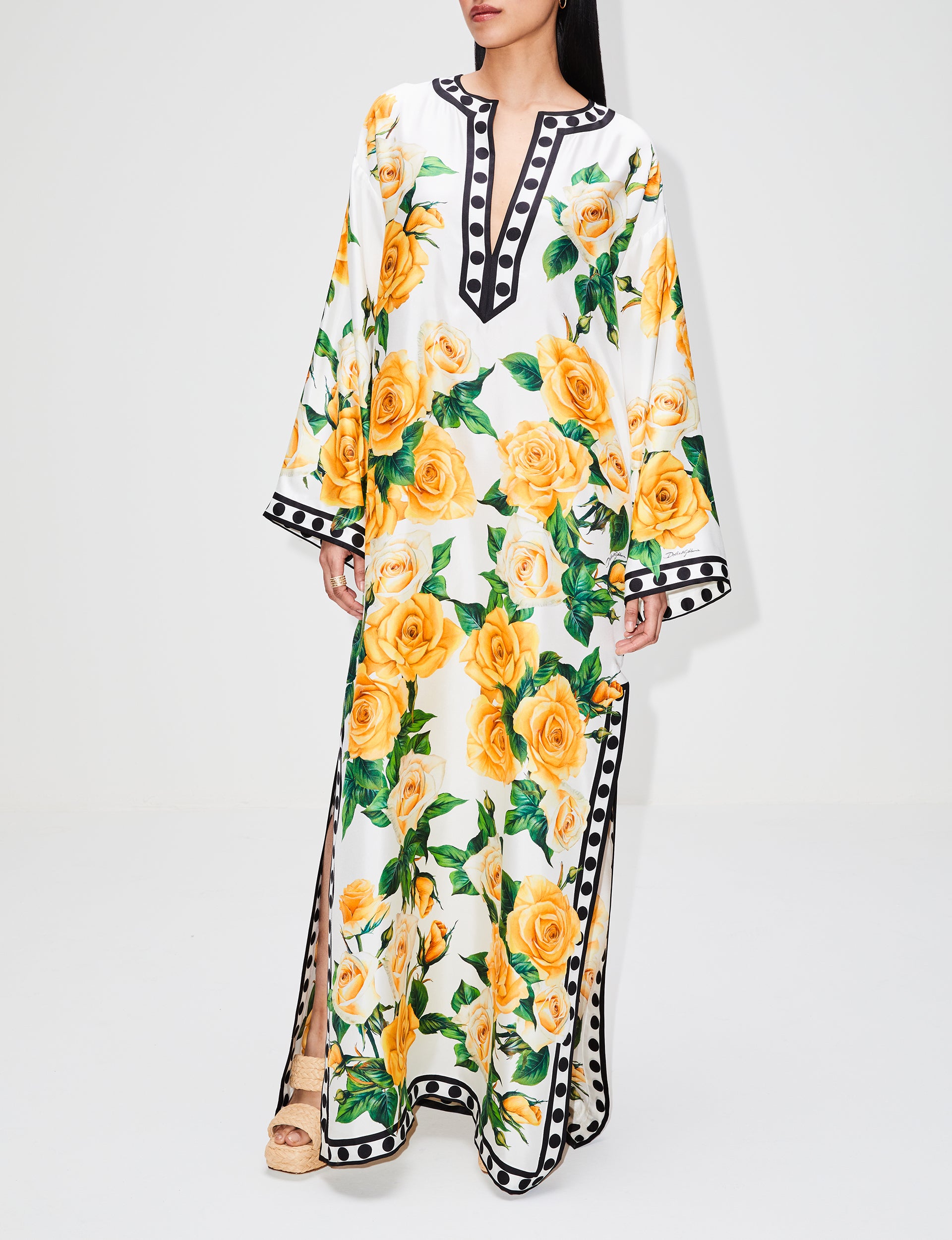 Result: Flower Print Kaftan