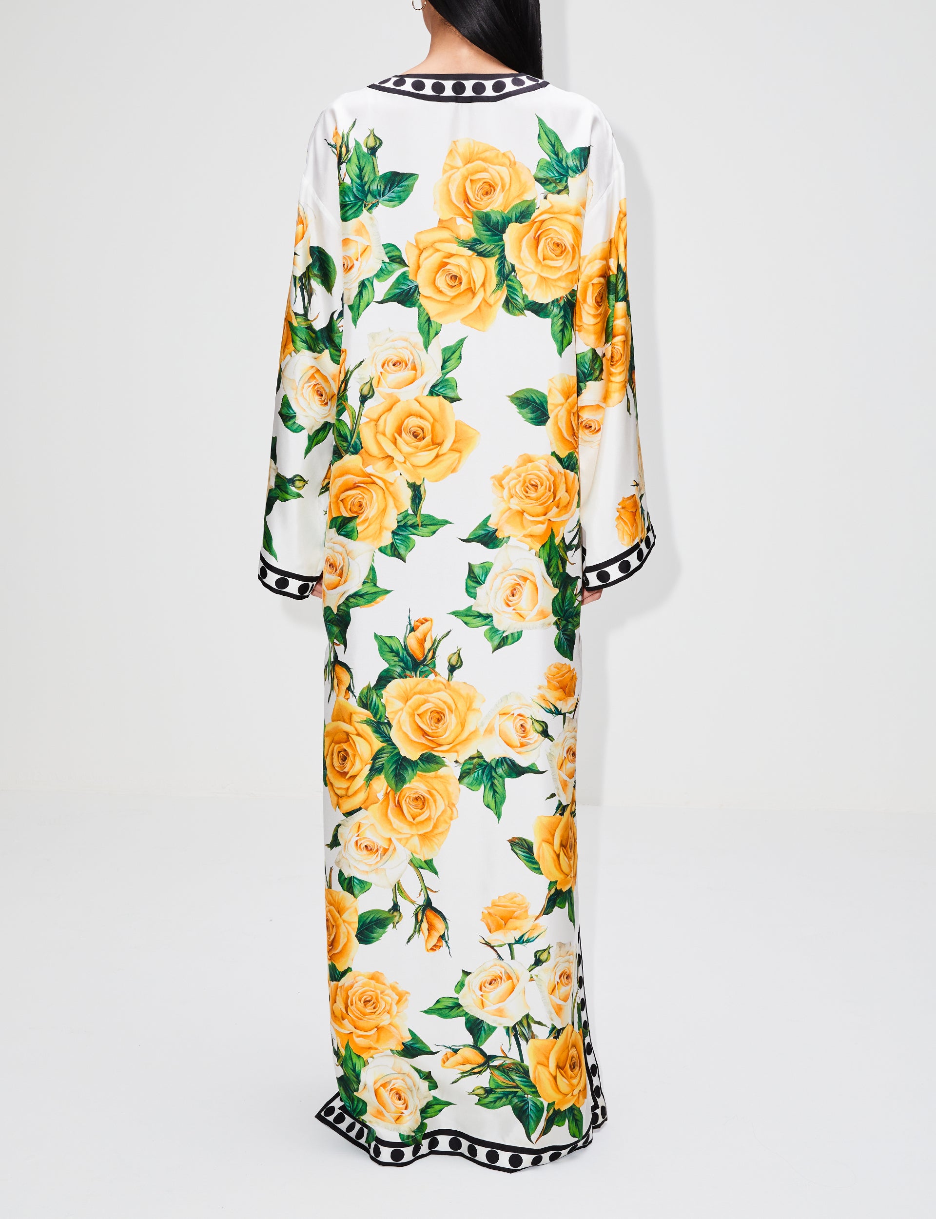 Result: Flower Print Kaftan