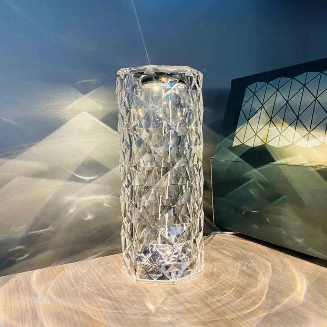 Crystal Touch Lamp with Remote Control for Creating Romantic Ambiance