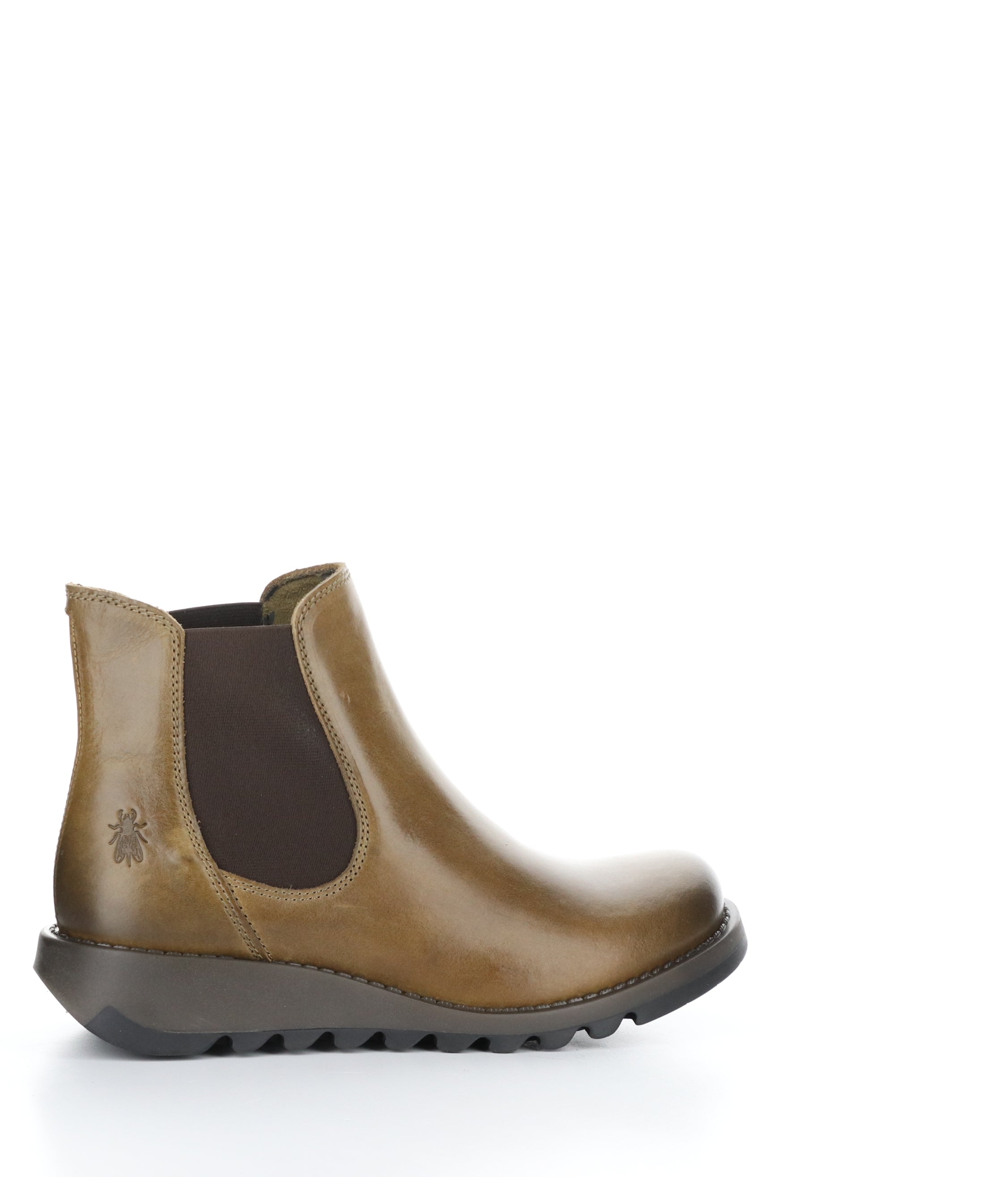 SALV 002 CAMEL Boots with Elasticated Fit