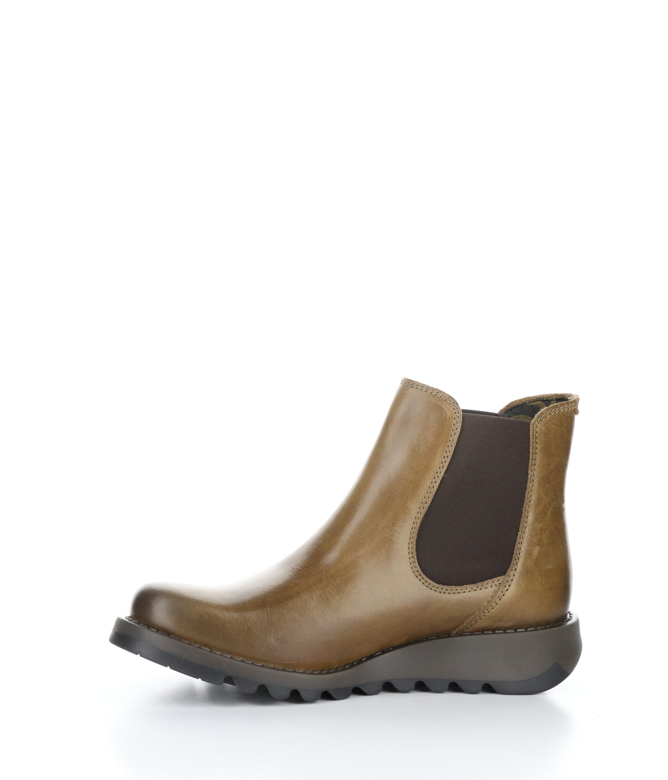 SALV 002 CAMEL Boots with Elasticated Fit